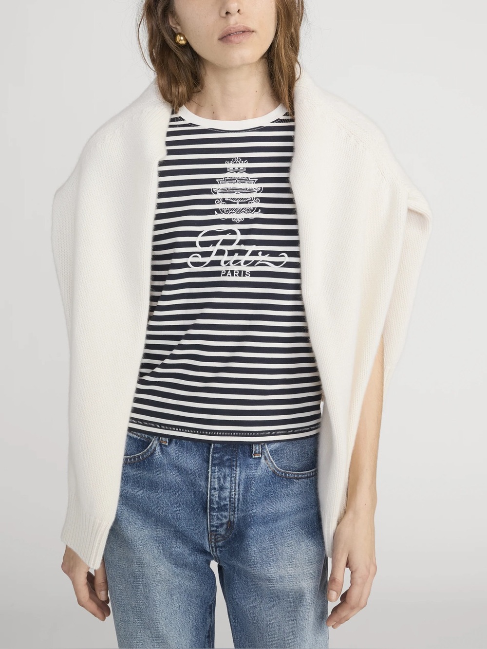 Ritz Paris x Frame Denim Baby Tee